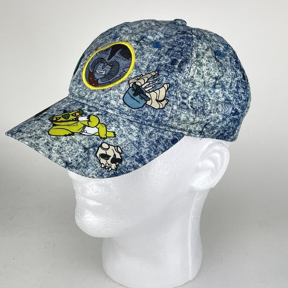 Kid's 2018 Dreamworks Trollhunters Adjustable Baseball Hat Cap Acid Washed - Picture 6 of 9